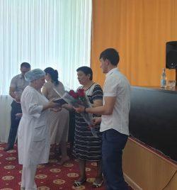 14 июня в Городской клинической больнице №1 состоялось торжественное собрание , посвящённое Дню медицинского работника.